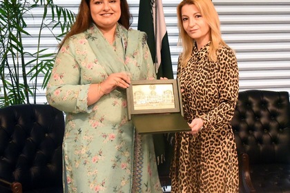 Bulgarian Ambassador Irena Gancheva met with the Convener of the Pakistan-Bulgaria Parliamentary Friendship Group in the National Assembly of Pakistan 